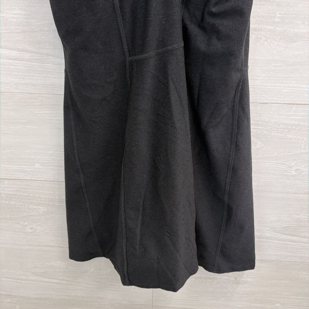 Black Athletic Dress With Shorts Large