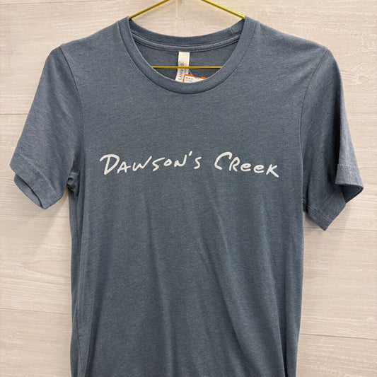 Blue/ White Dawson's Creek Short Sleeve Graphic Tee Small