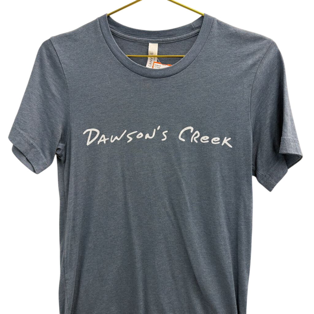 Blue/ White Dawson's Creek Short Sleeve Graphic Tee Small