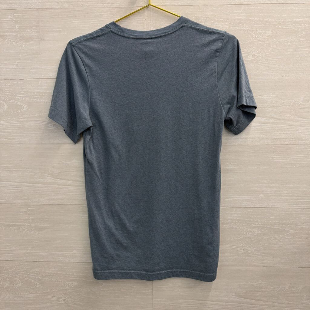Blue/ White Dawson's Creek Short Sleeve Graphic Tee Small