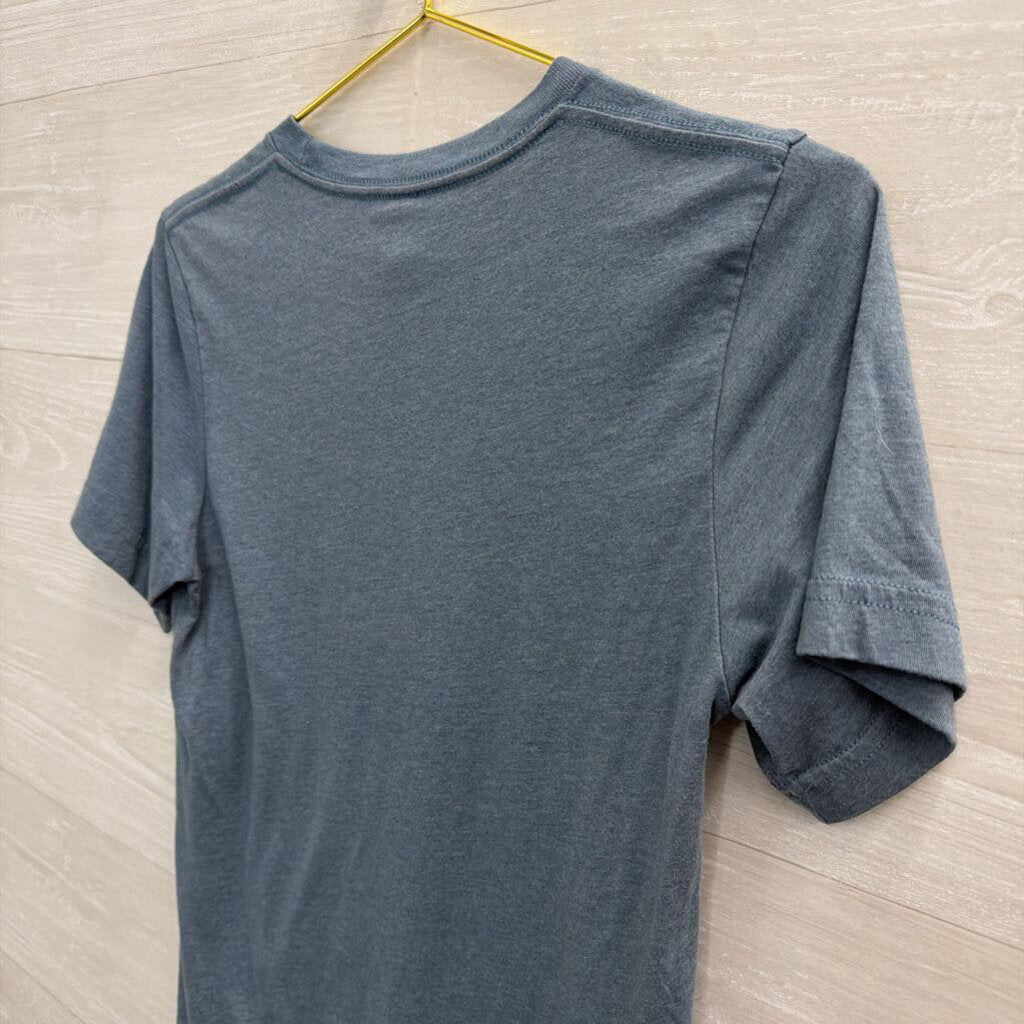 Blue/ White Dawson's Creek Short Sleeve Graphic Tee Small