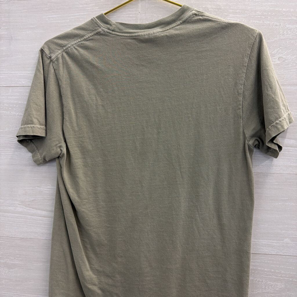 Green/ Multi Cowboy Like Me Short Sleeve Graphic Tee Small