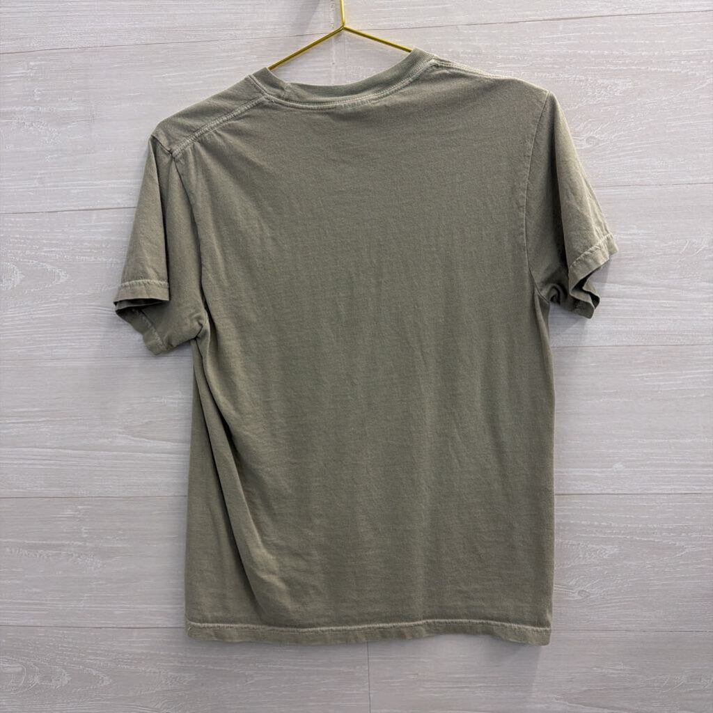 Green/ Multi Cowboy Like Me Short Sleeve Graphic Tee Small
