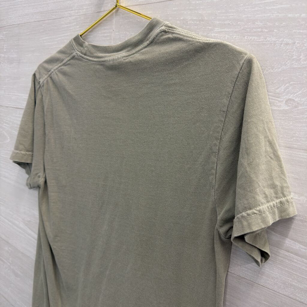 Green/ Multi Cowboy Like Me Short Sleeve Graphic Tee Small