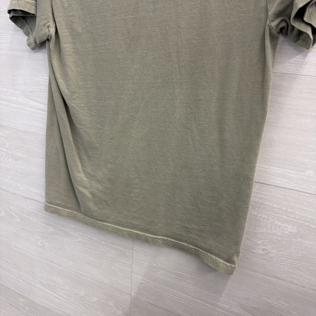 Green/ Multi Cowboy Like Me Short Sleeve Graphic Tee Small