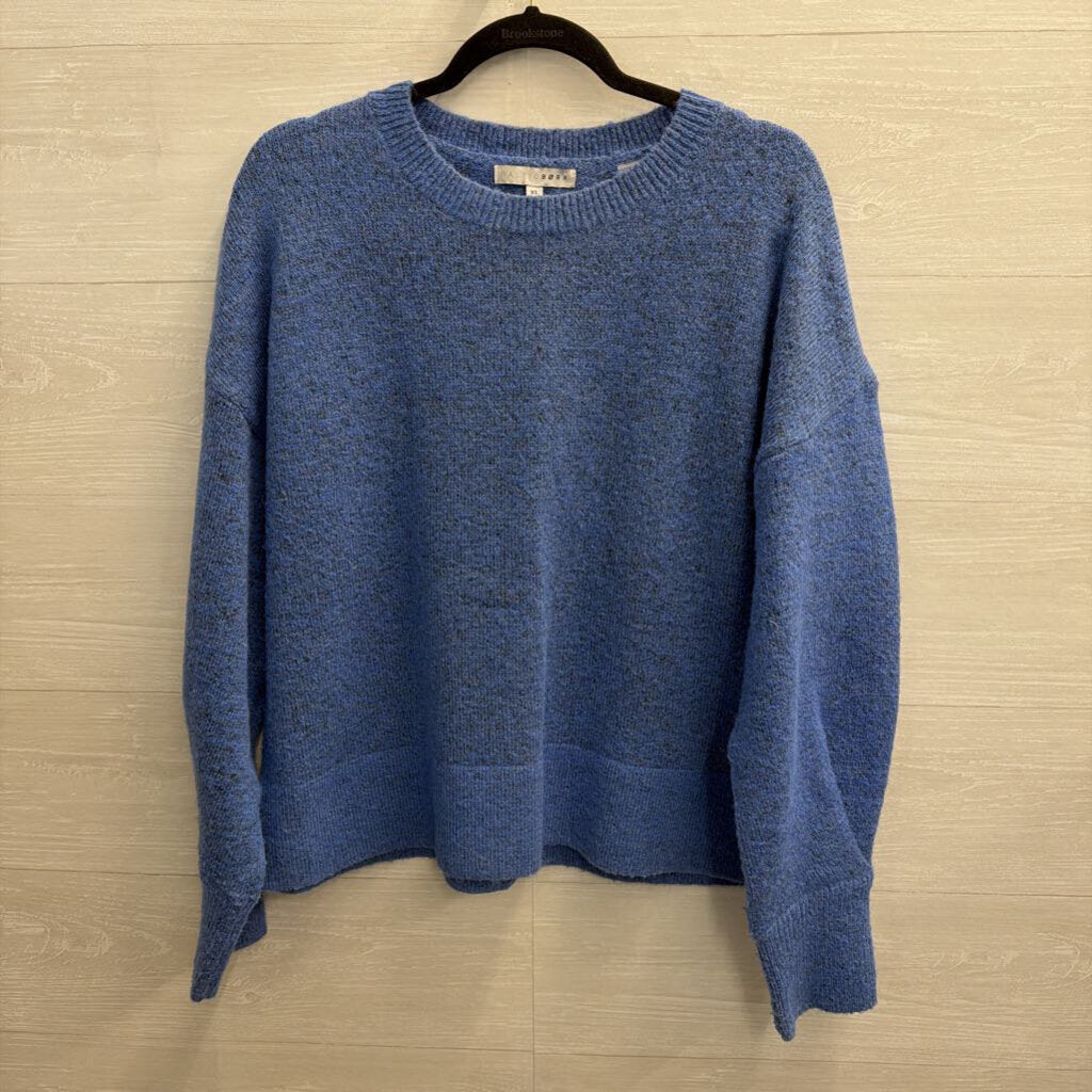 Baltic Born Blue Soft Knit Long Sleeve Sweater Extra Large