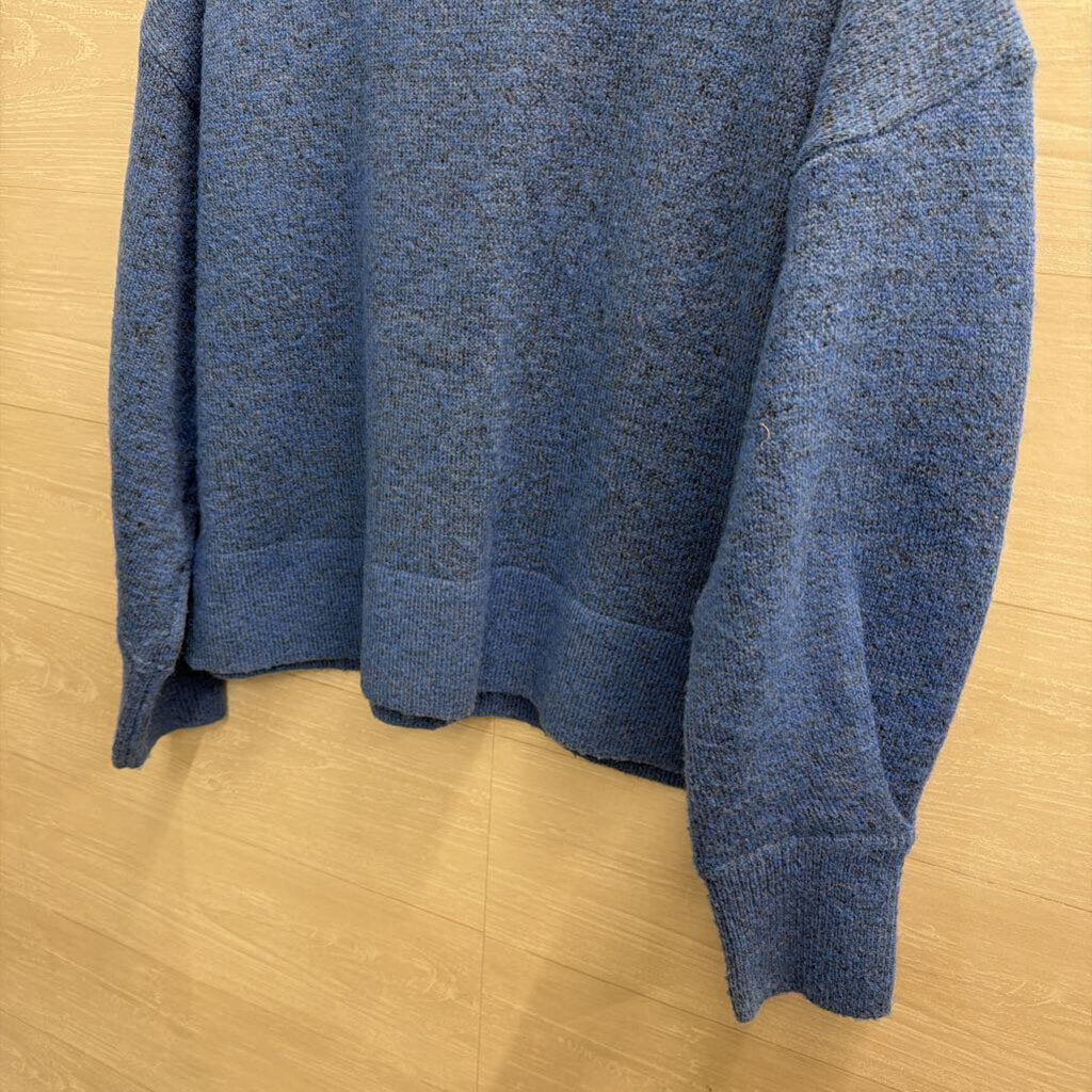 Baltic Born Blue Soft Knit Long Sleeve Sweater Extra Large