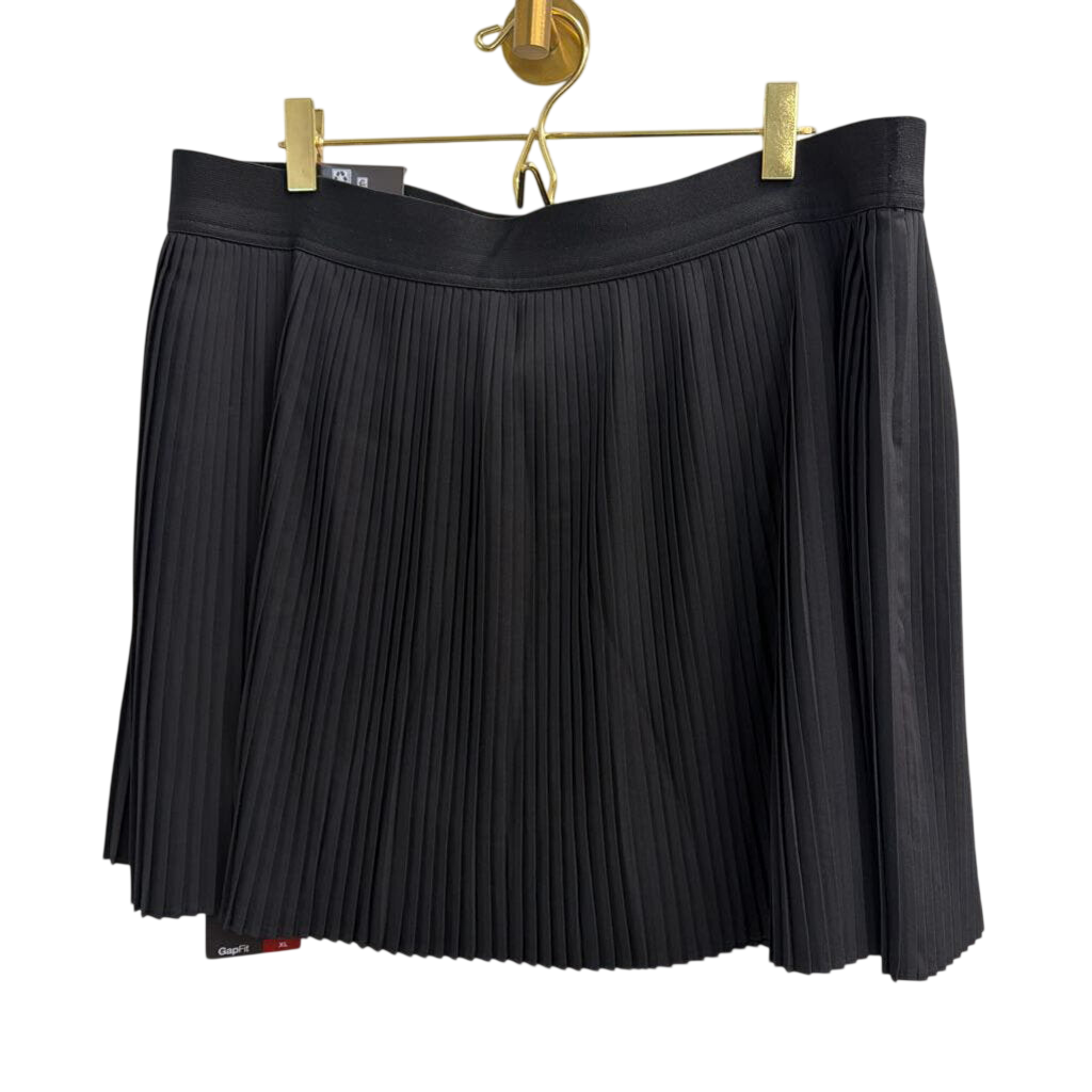 Gap Fit Black Pleated Athletic Skort Extra Large
