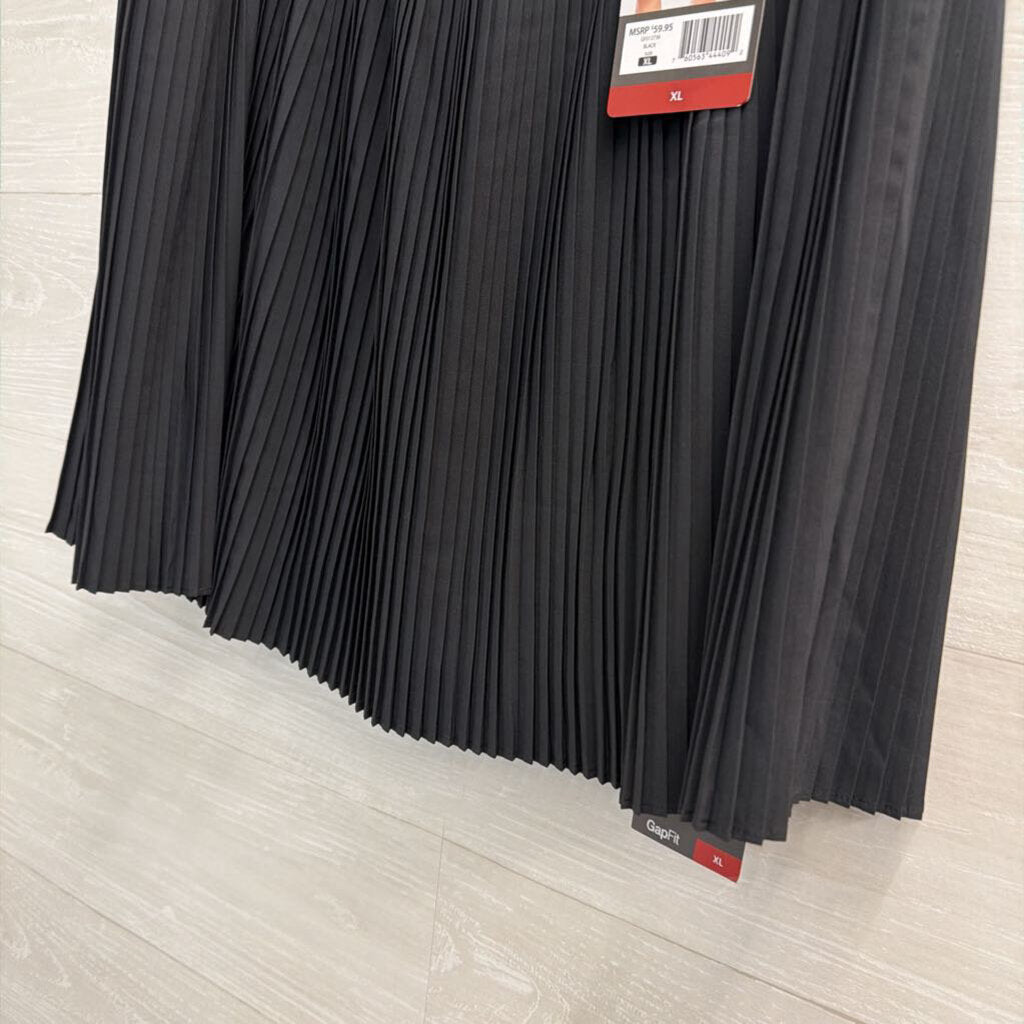 Gap Fit Black Pleated Athletic Skort Extra Large