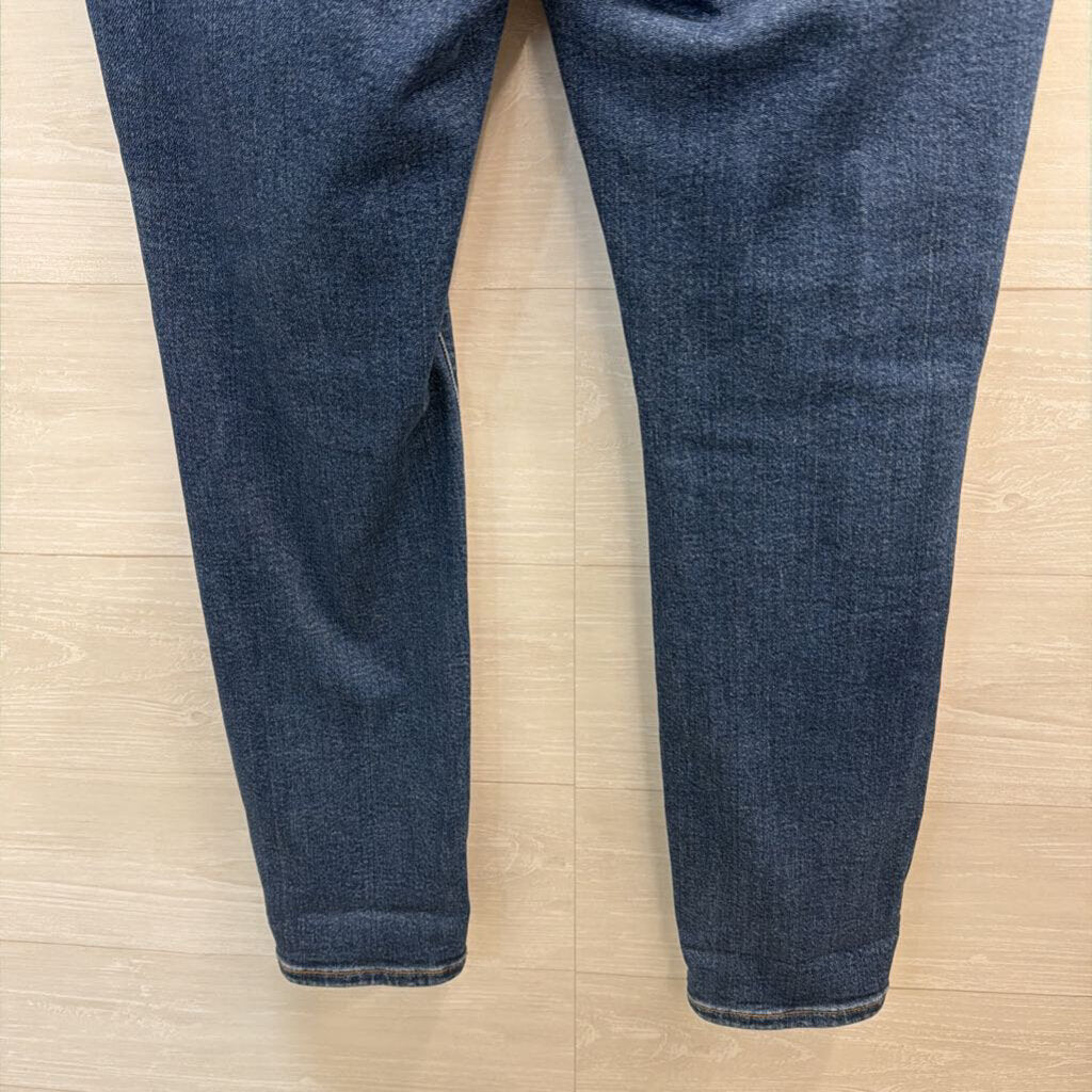 Judy Blue Dark Wash Embroidered Boyfriend Fit Jeans 30