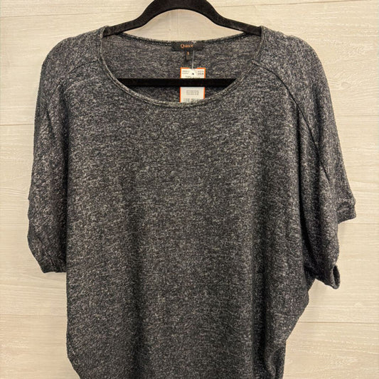 Quince Grey Soft Short Sleeve Top Small