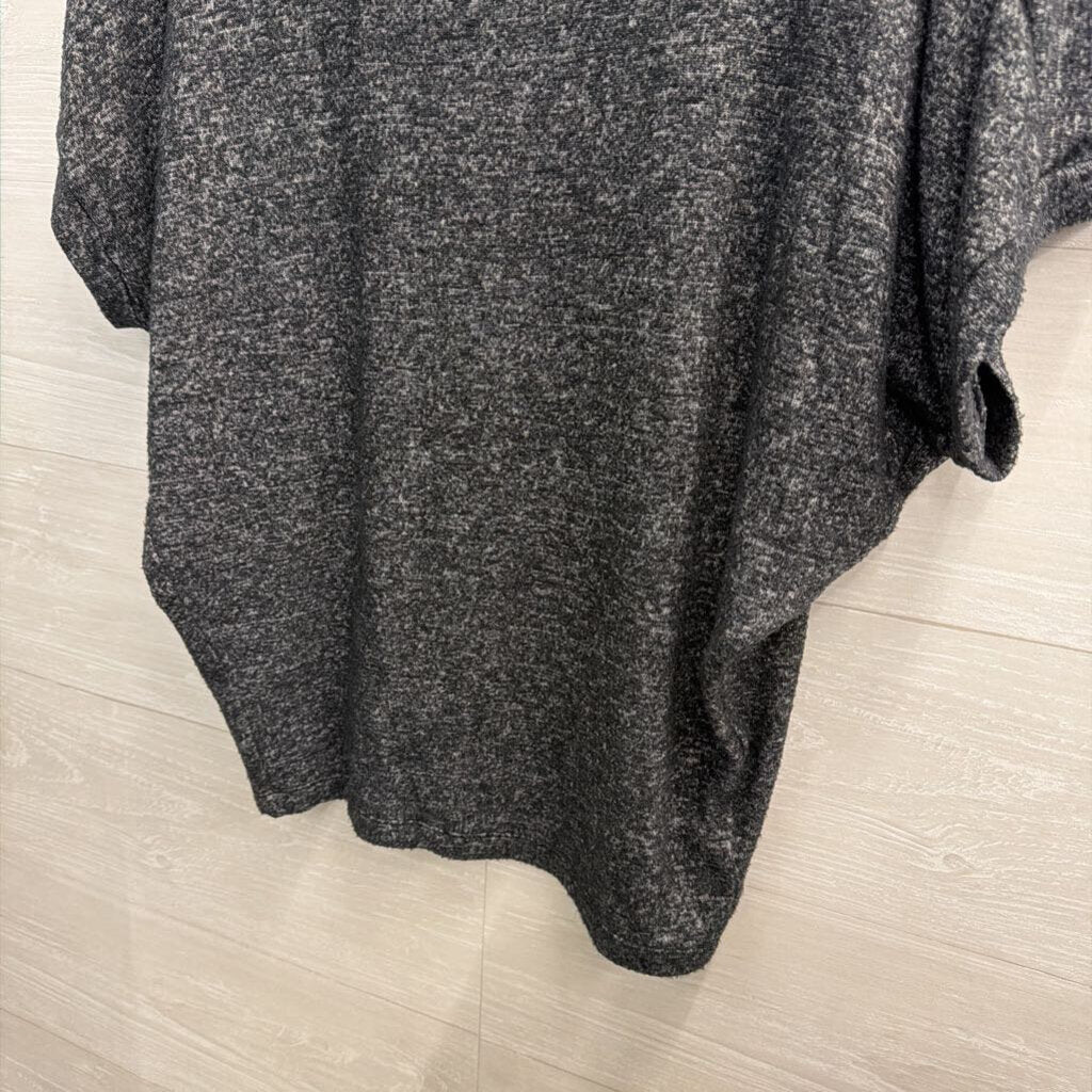 Quince Grey Soft Short Sleeve Top Small
