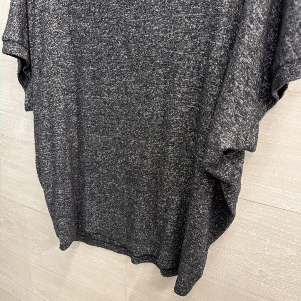 Quince Grey Soft Short Sleeve Top Small