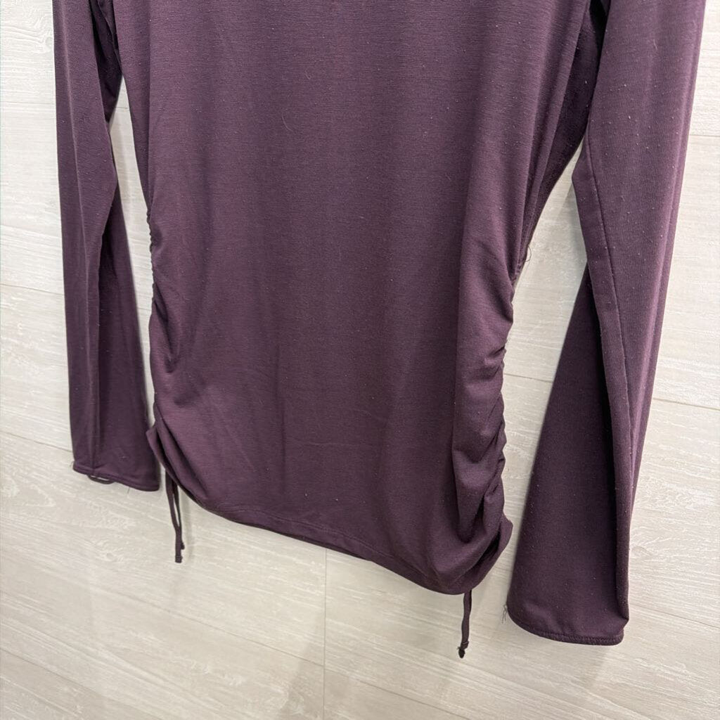 Athleta Purple Long Sleeve Athletic Top Extra Small