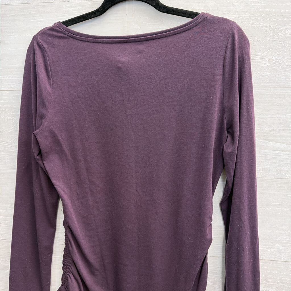 Athleta Purple Long Sleeve Athletic Top Extra Small