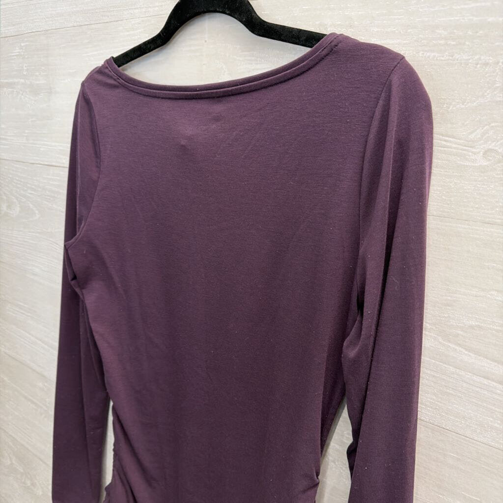 Athleta Purple Long Sleeve Athletic Top Extra Small