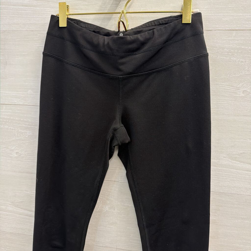 Athleta Black Cropped Leggings Small Tall