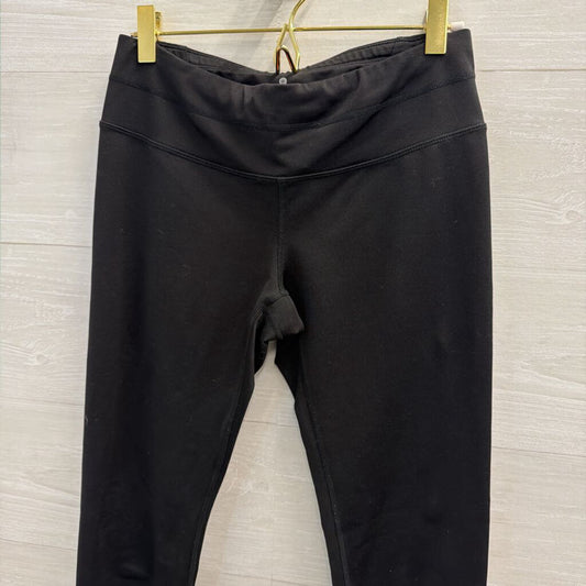 Athleta Black Cropped Leggings Small Tall