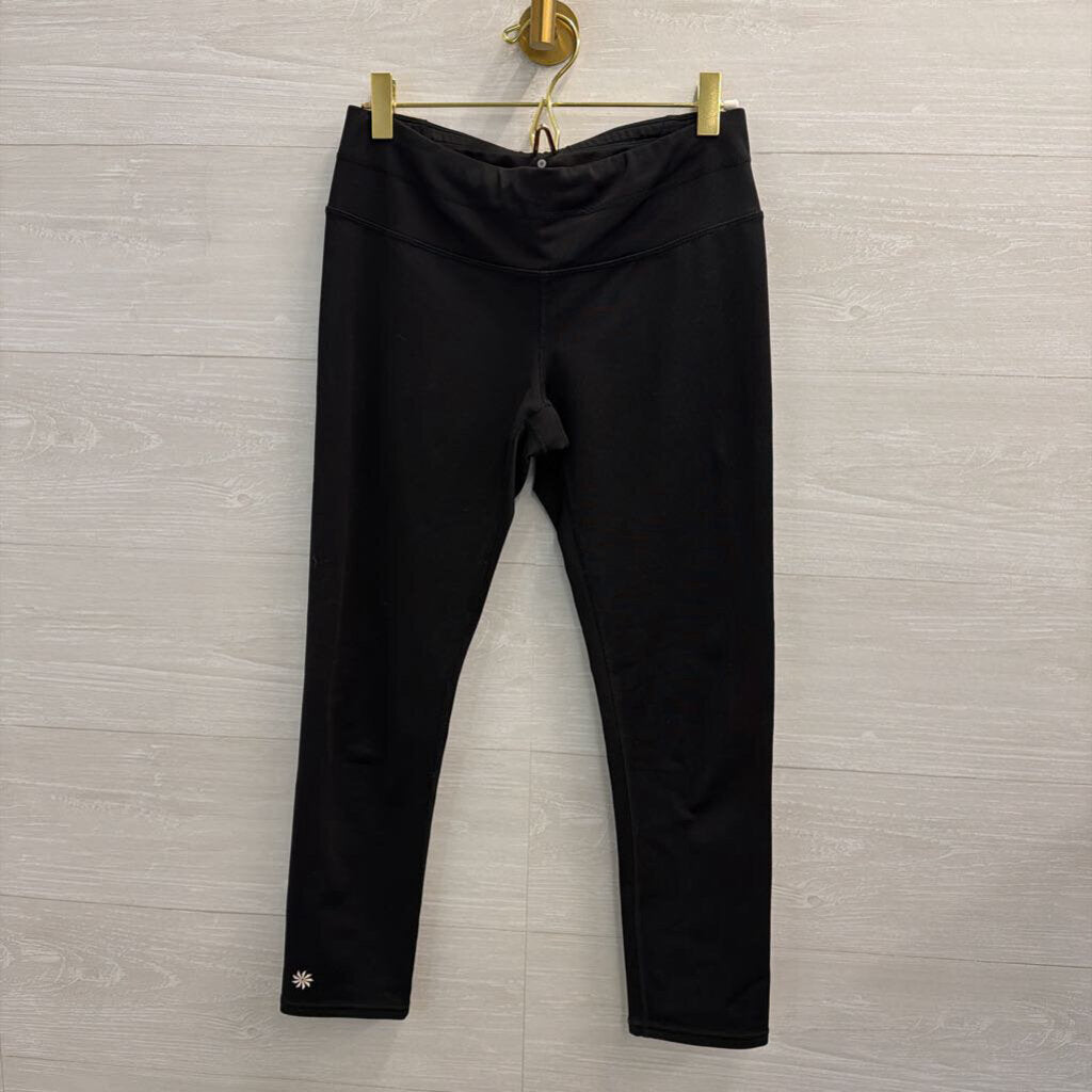 Athleta Black Cropped Leggings Small Tall