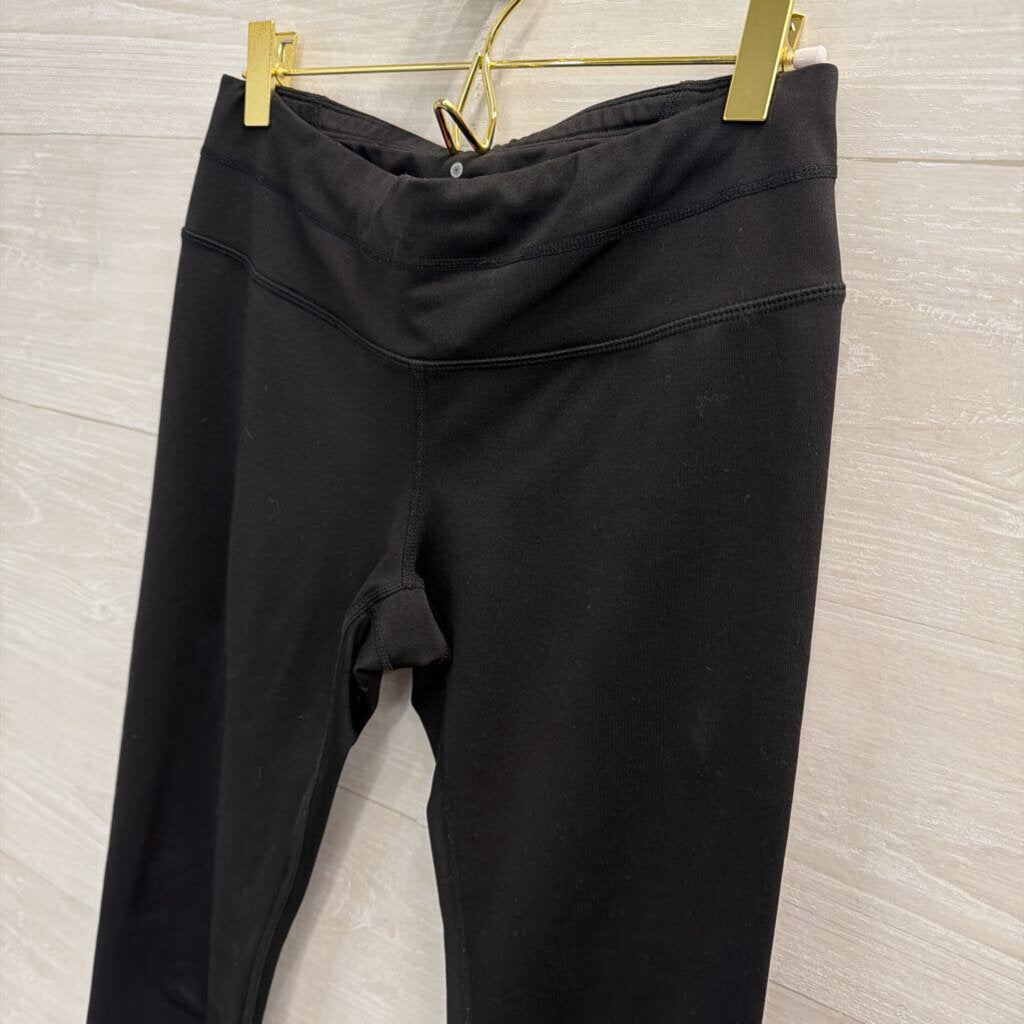 Athleta Black Cropped Leggings Small Tall