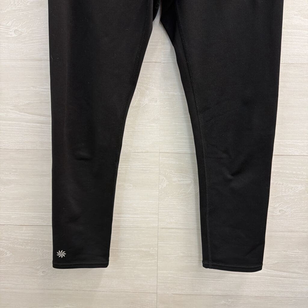 Athleta Black Cropped Leggings Small Tall