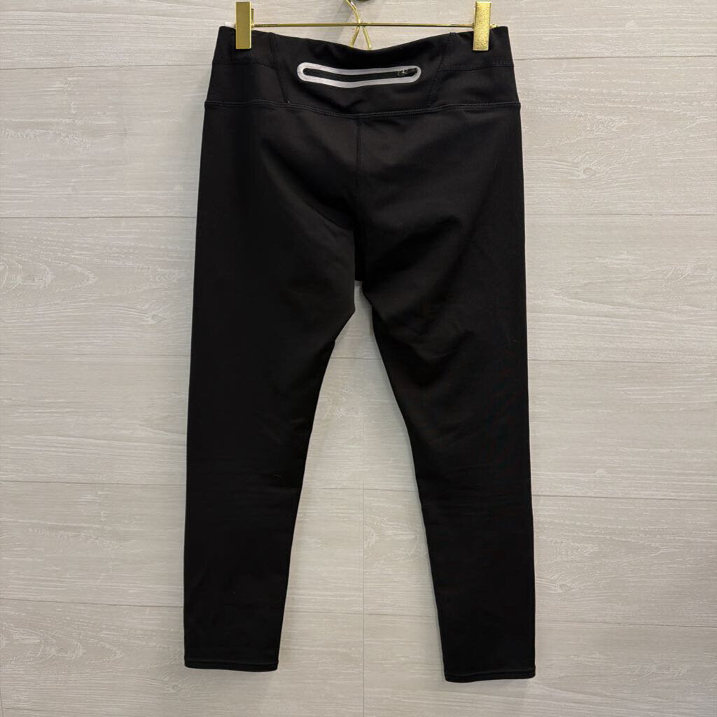 Athleta Black Cropped Leggings Small Tall