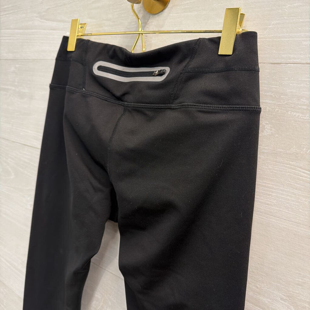 Athleta Black Cropped Leggings Small Tall