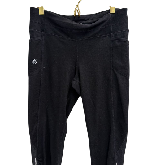 Athleta Black Cropped Leggings Small Tall