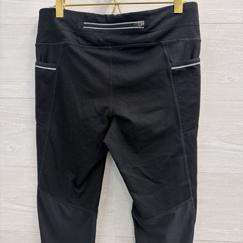 Athleta Black Cropped Leggings Small Tall