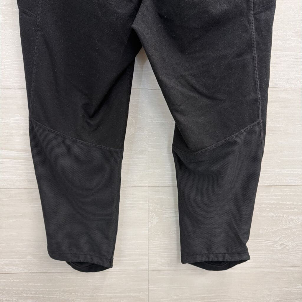 Athleta Black Cropped Leggings Small Tall