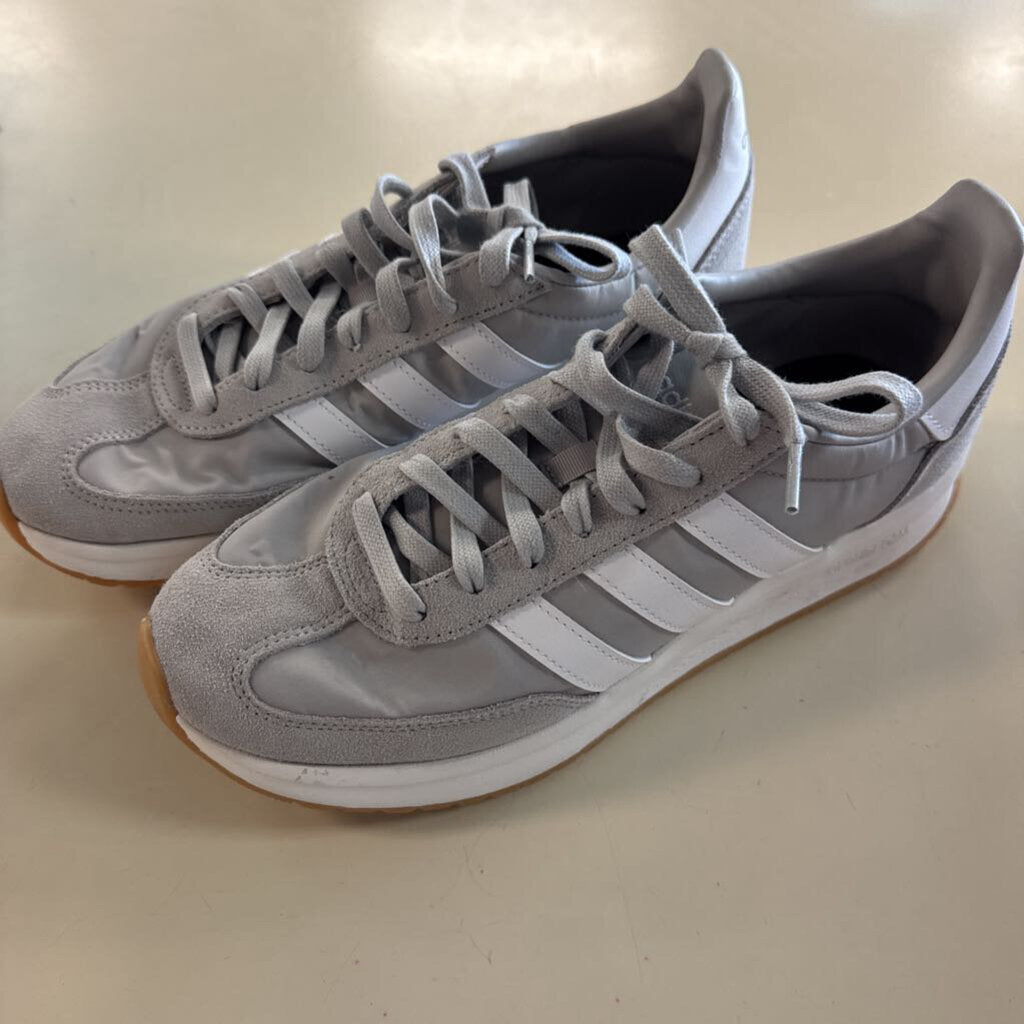 Adidas Grey/ White Run 70s 2.0 Sneakers 10.5