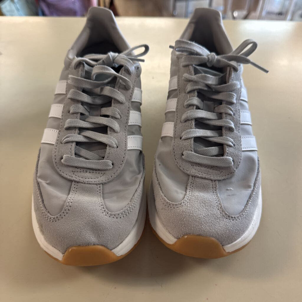 Adidas Grey/ White Run 70s 2.0 Sneakers 10.5