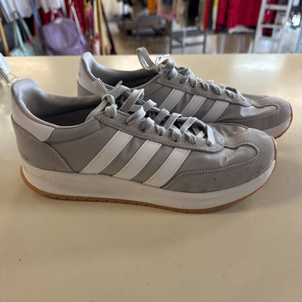 Adidas Grey/ White Run 70s 2.0 Sneakers 10.5