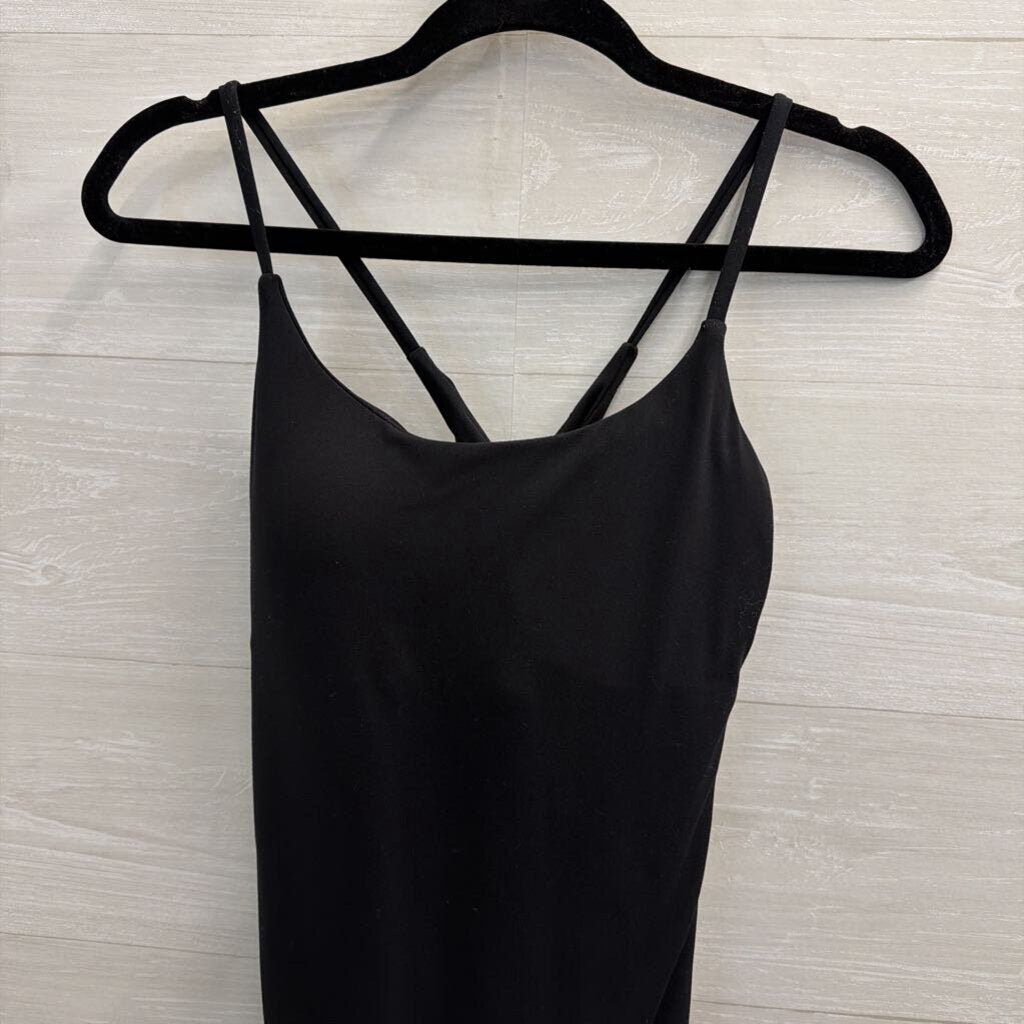 Black Athletic Dress With Shorts Medium