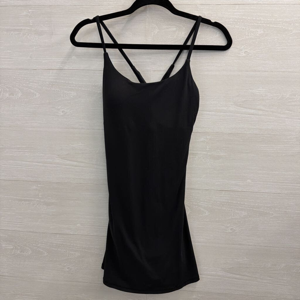 Black Athletic Dress With Shorts Medium