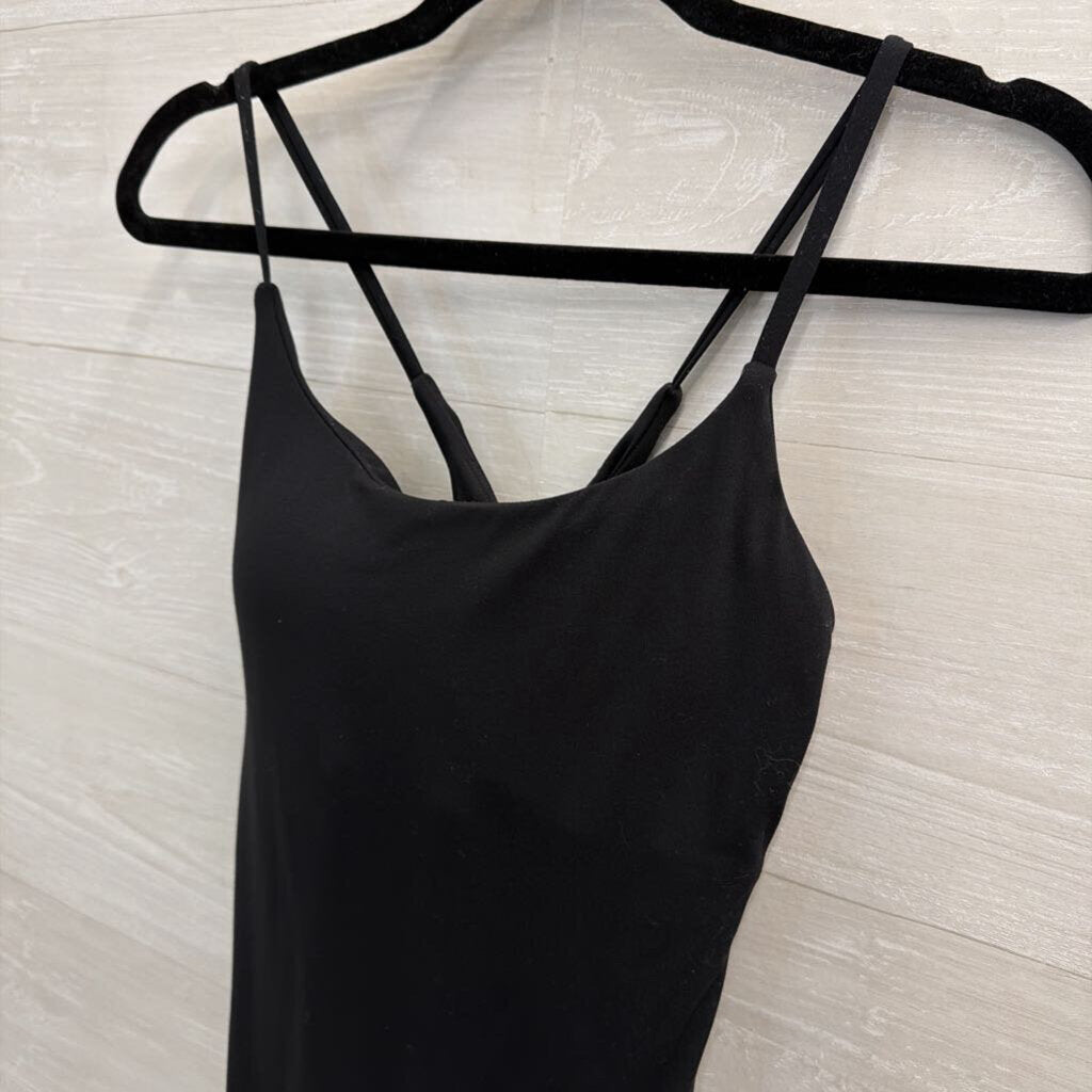 Black Athletic Dress With Shorts Medium