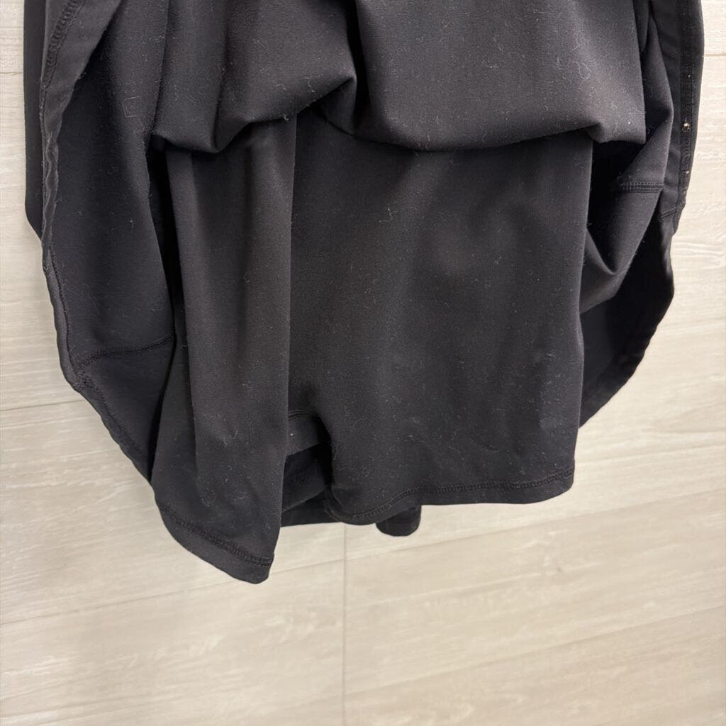 Black Athletic Dress With Shorts Medium