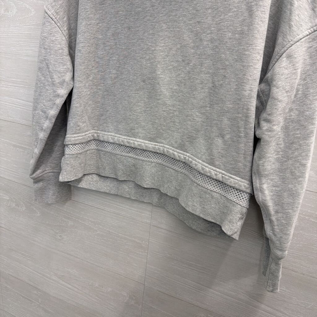 Lululemon Grey Long Sleeve Hooded Pullover 10