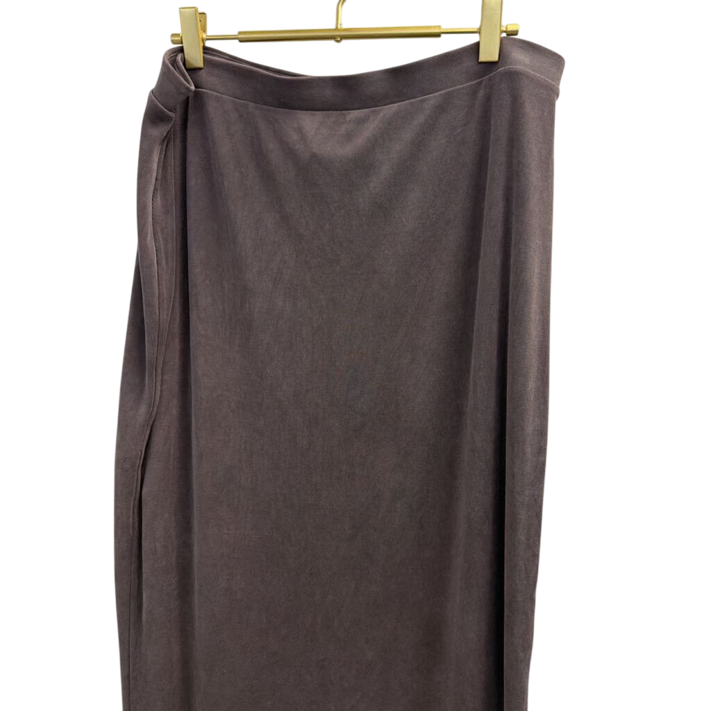 Lululemon Grey Softstreme Midi Skirt Extra Large