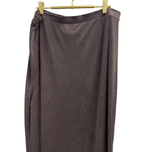 Lululemon Grey Softstreme Midi Skirt Extra Large