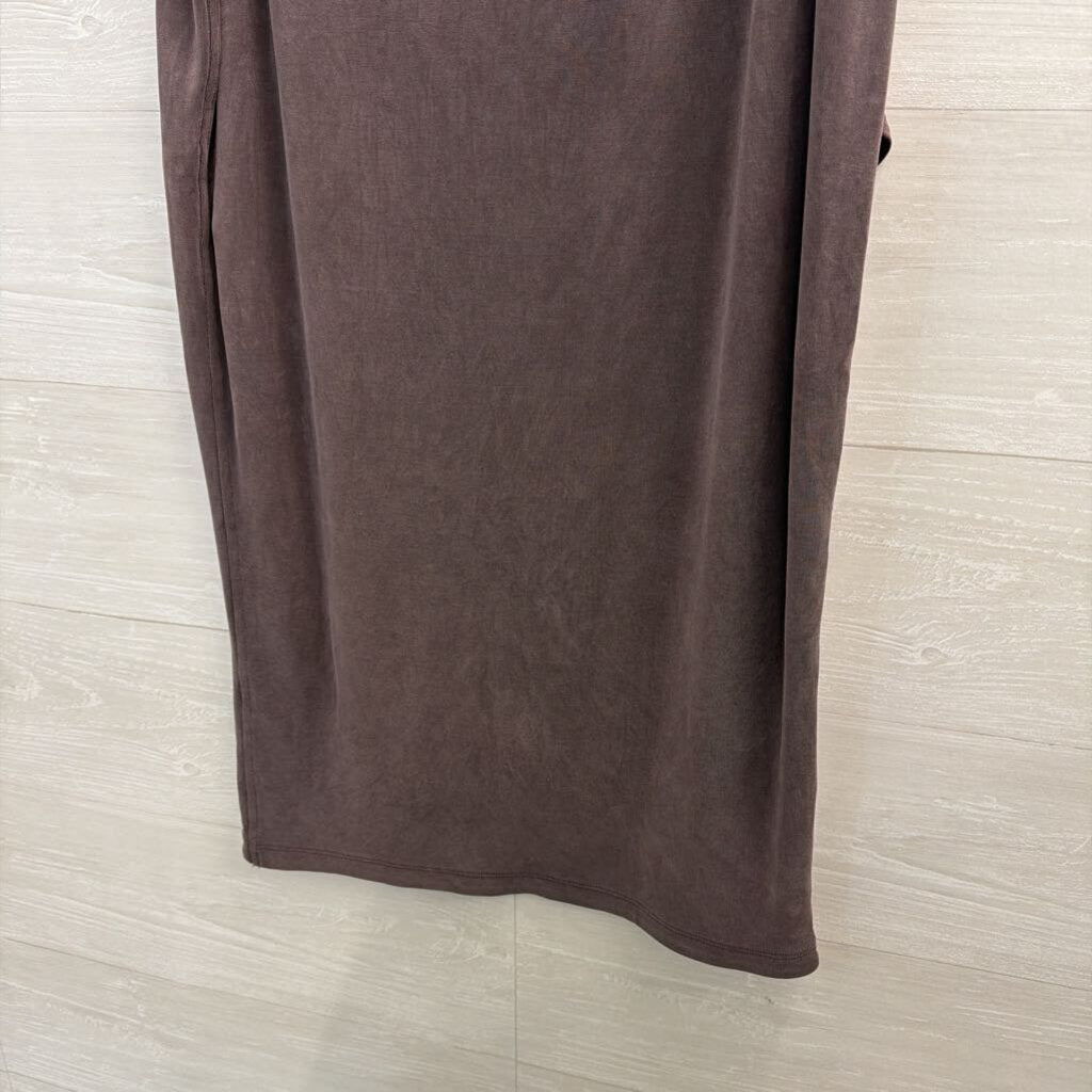 Lululemon Grey Softstreme Midi Skirt Extra Large
