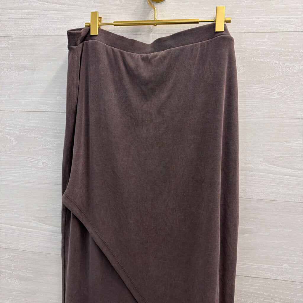 Lululemon Grey Softstreme Midi Skirt Extra Large