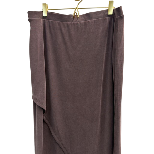 Lululemon Grey Softstreme Midi Skirt Extra Large