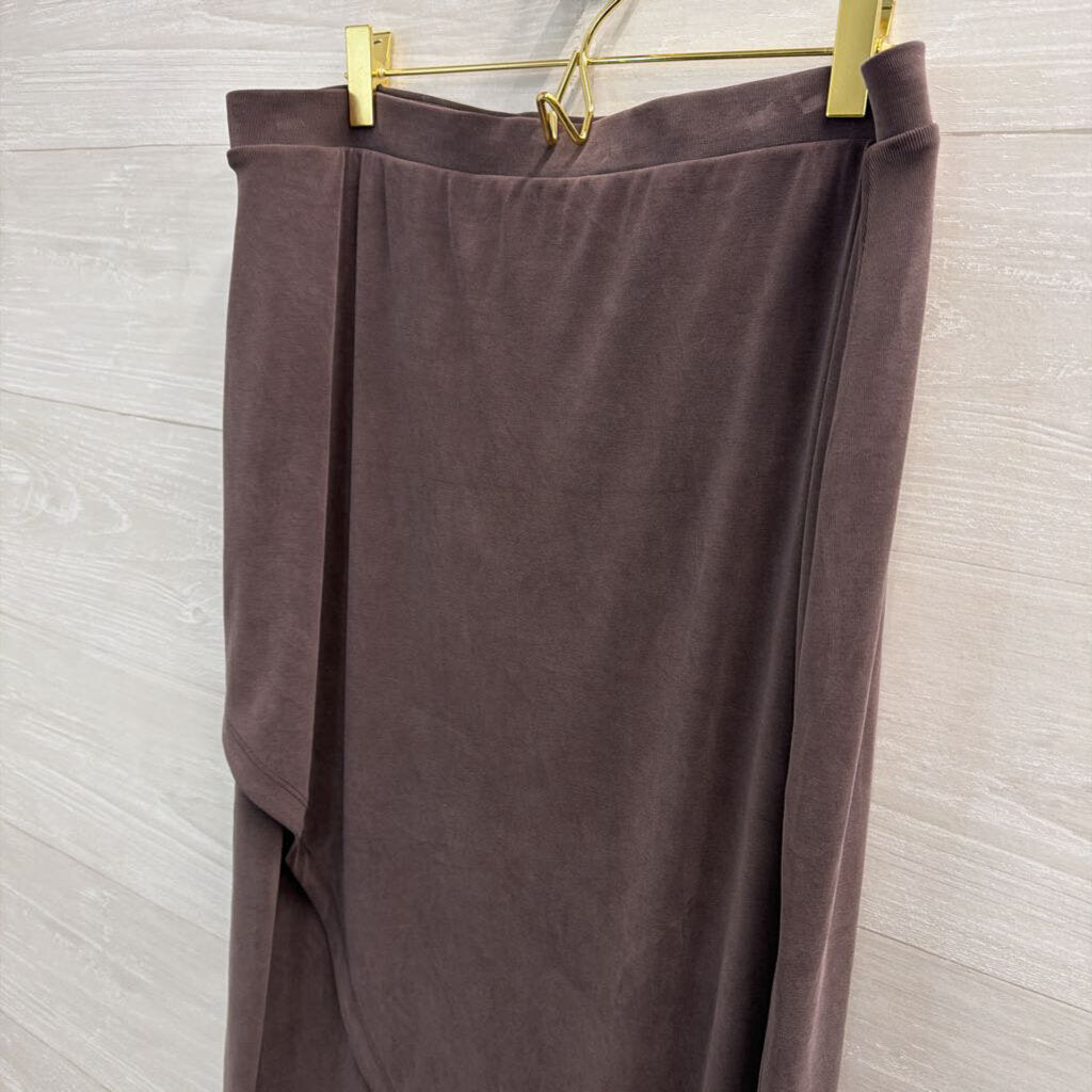 Lululemon Grey Softstreme Midi Skirt Extra Large
