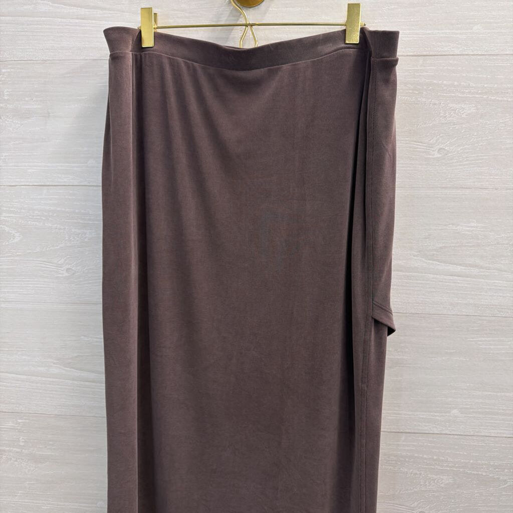Lululemon Grey Softstreme Midi Skirt Extra Large