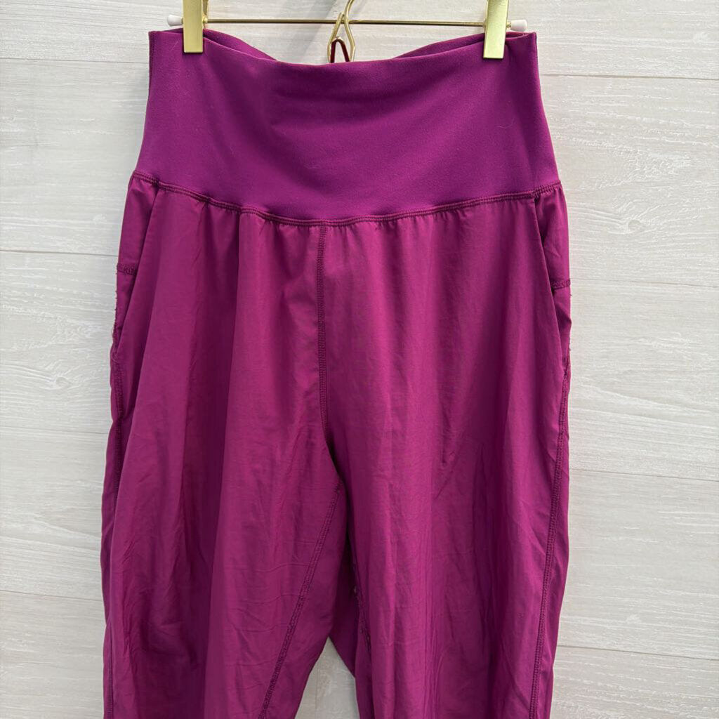 Lululemon Purple Cropped Pull On Pants 10
