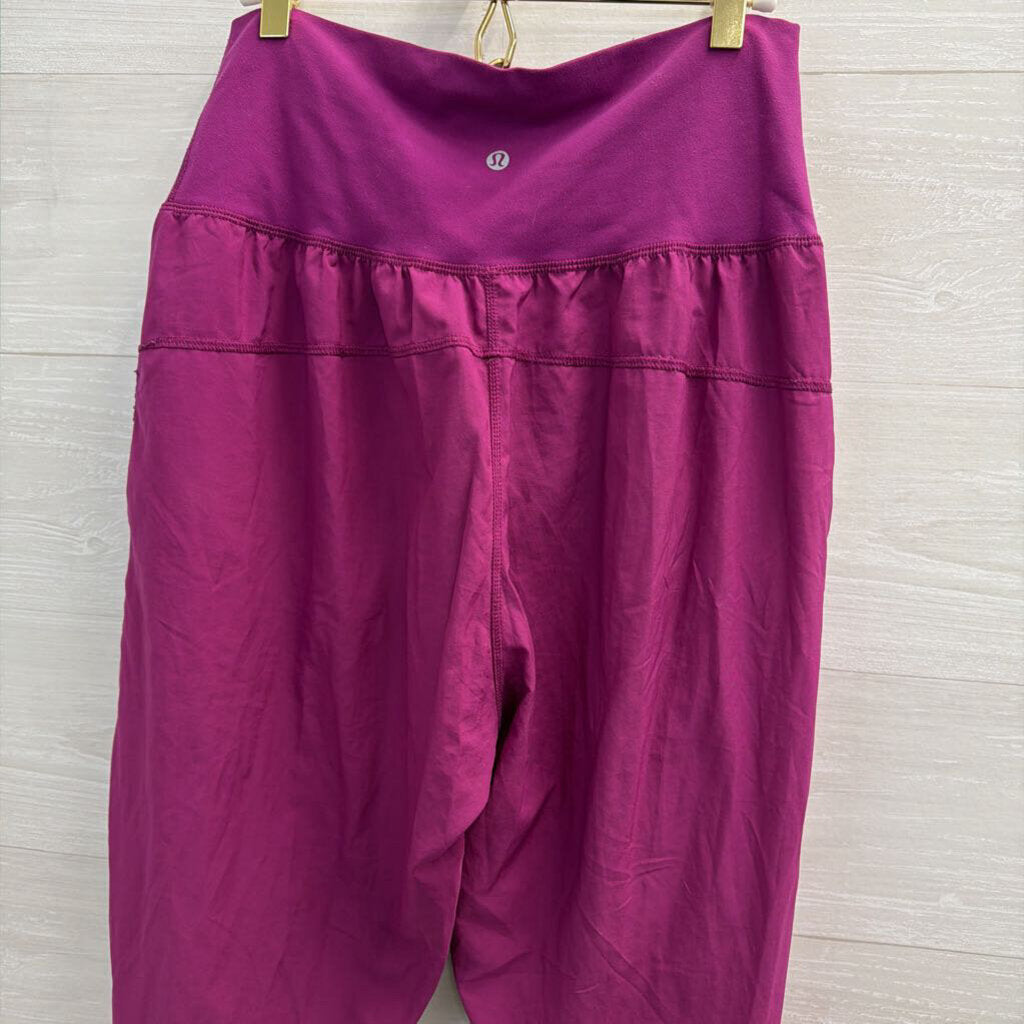 Lululemon Purple Cropped Pull On Pants 10