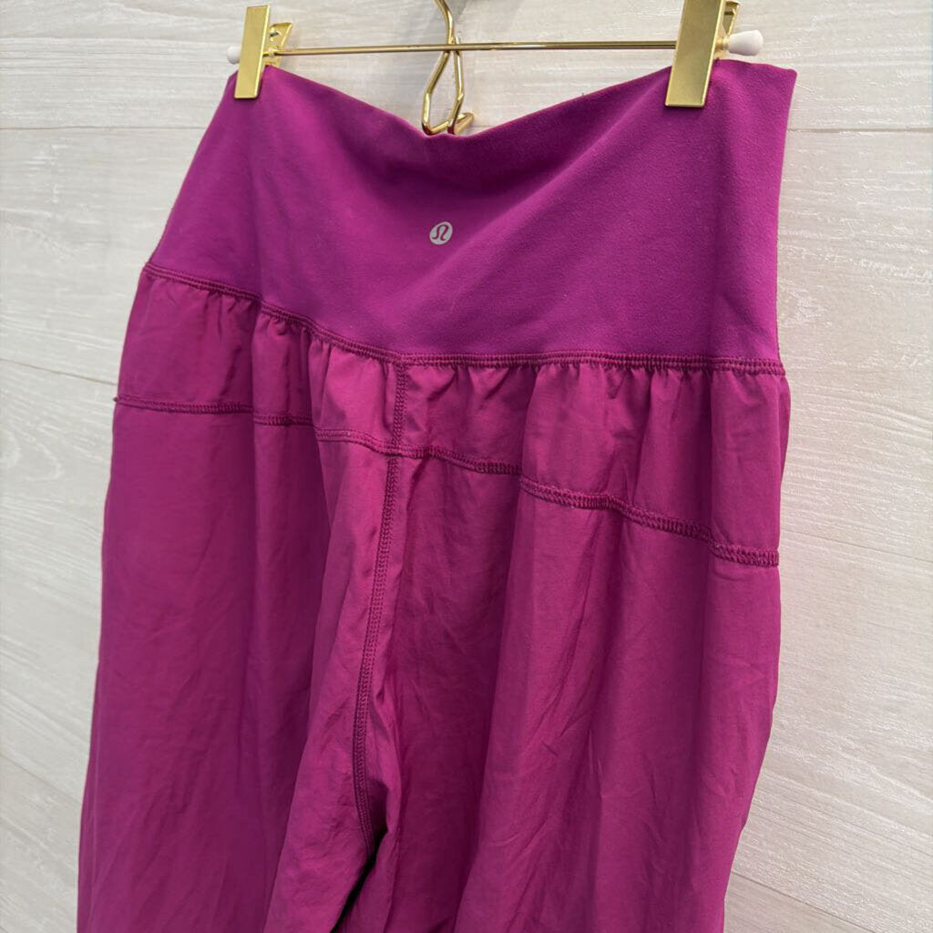 Lululemon Purple Cropped Pull On Pants 10
