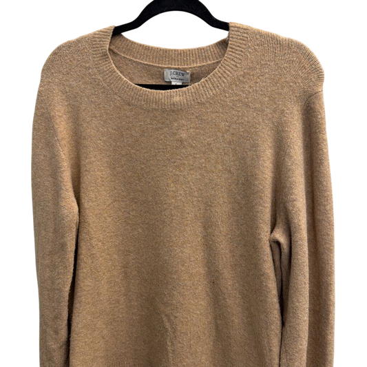 J Crew Brown Soft Knit Long Sleeve Sweater Top Large