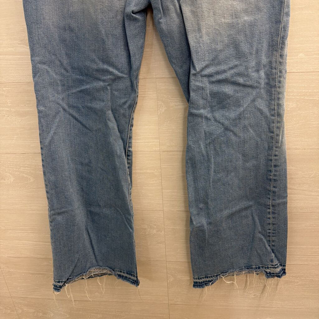 Loft Light Wash The Relaxed Flare Jeans 32